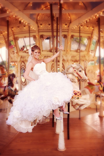 Bride on a Carousel