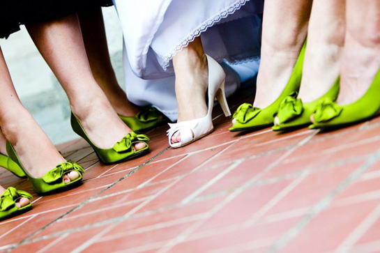 Wedding shoes - St Patricks Day