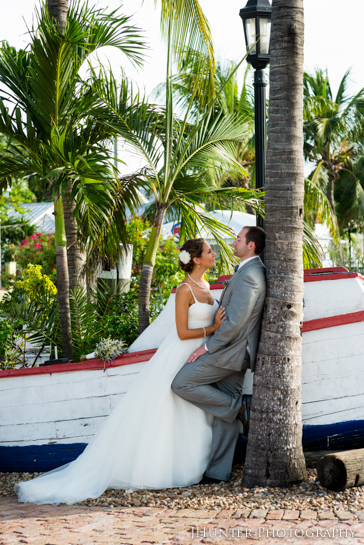 Happy Bride and Groom - Hyatt Key West