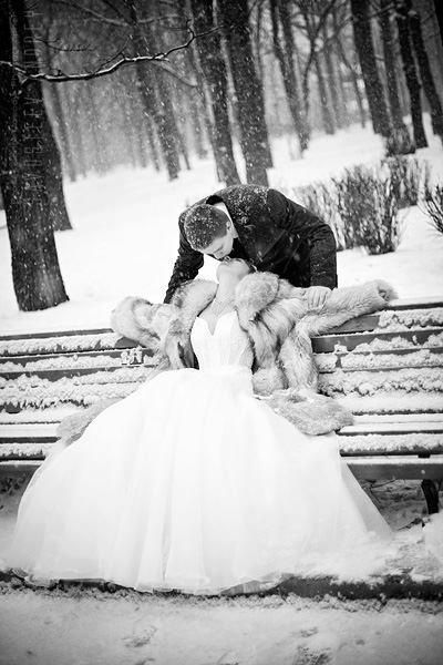 Winter Wedding Photo