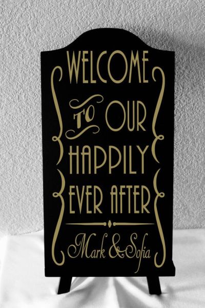 Welcome Wedding Sign
