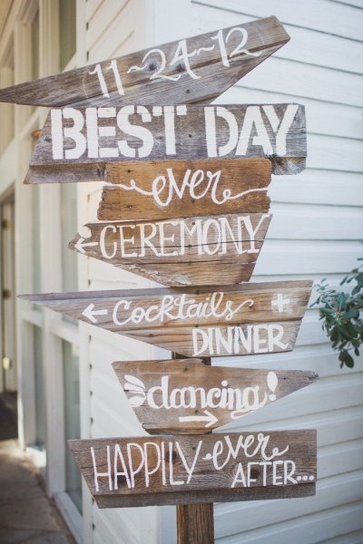 Wedding Sign Directions