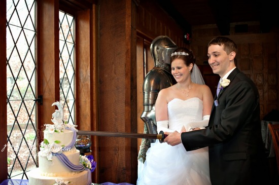 Cutting Cake with Prince Charming's Sword