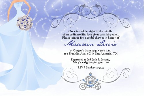 Fairy Tale Wedding Invitations
