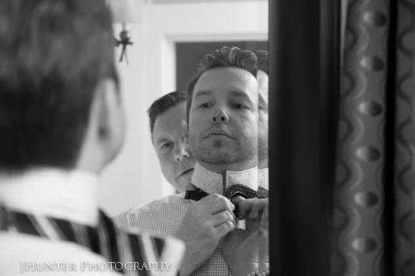 Groom at Wedding at Old Town Manor Key West Florida