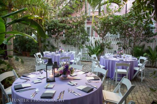 Wedding Reception at Old Town Manor Key West